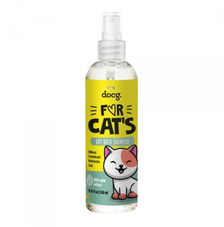 DRY BATH SHAMPOO FOR CATS