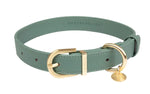 FUZZYARD LIFE ATELIER DOG COLLAR - MYRTLE GREEN