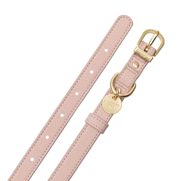 FUZZYARD LIFE ATELIER DOG COLLAR - SOFT BLUSH