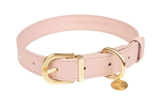 FUZZYARD LIFE ATELIER DOG COLLAR - SOFT BLUSH
