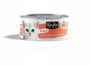 KIT CAT GRAVY - CHICKEN & SALMON