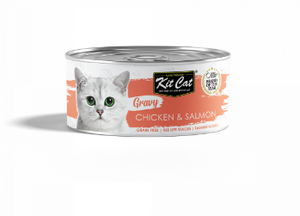 
            
                Load image into Gallery viewer, KIT CAT GRAVY - CHICKEN &amp;amp; SALMON
            
        