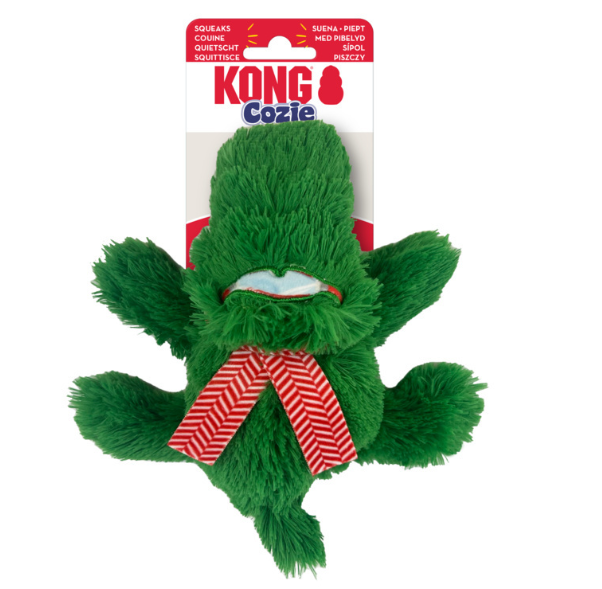 
            
                Load image into Gallery viewer, KONG HOLIDAY COZIE ALLIGATOR
            
        