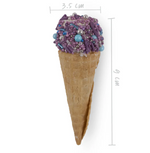 BARNEYS BARKERY - DOG ICE CREAM CONE PURPLE