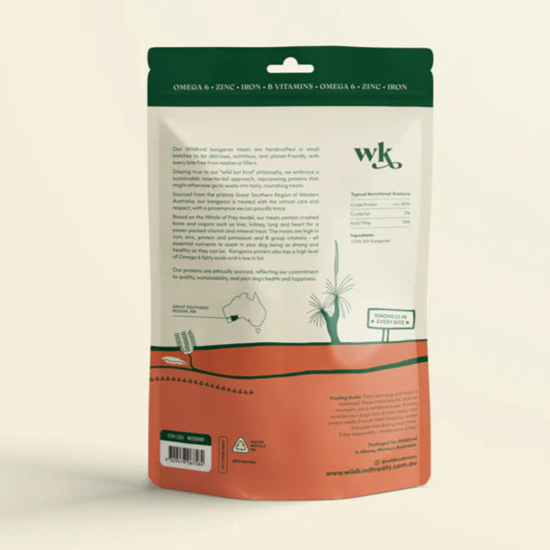 WILDKIND - ROO WHOLE PREY 100G
