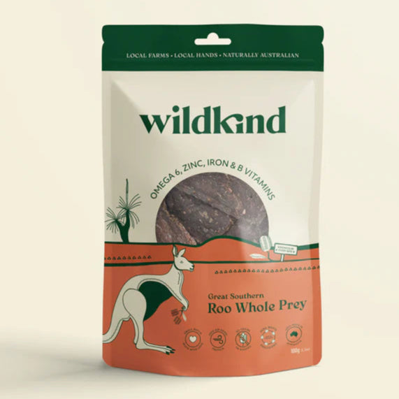 WILDKIND - ROO WHOLE PREY 100G