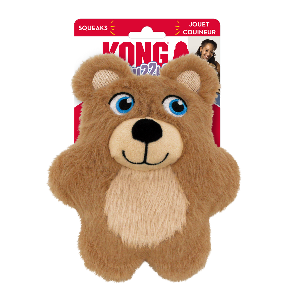 KONG SNUZZLES KIDDOS - TEDDY BEAR