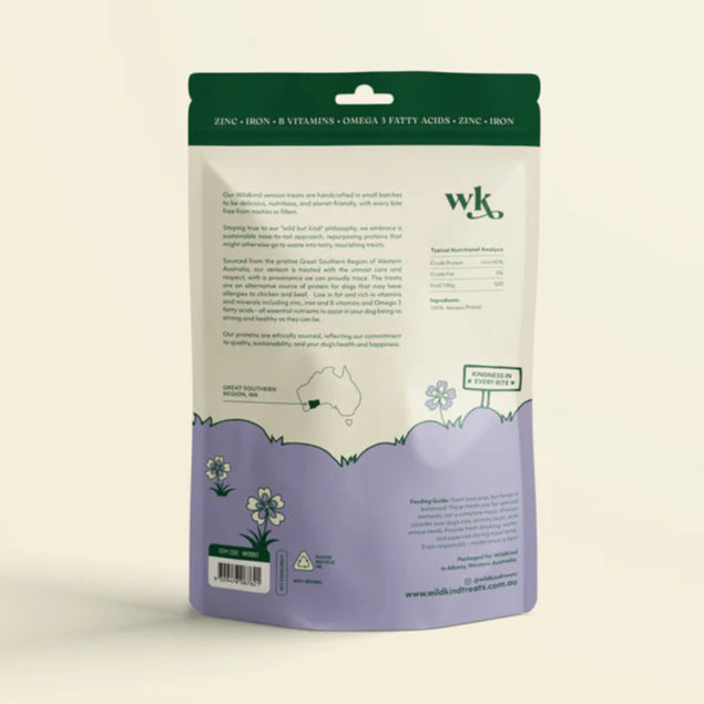 WILDKIND - VENISON JERKY 100G