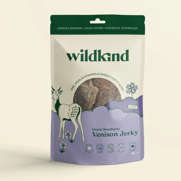 WILDKIND - VENISON JERKY 100G