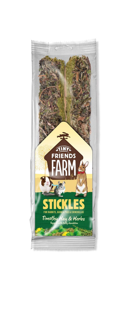 TINY FRIENDS FARM STICKLES (TIMOTHY HAY AND HERBS)