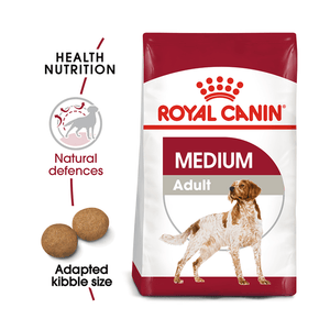 
            
                Load image into Gallery viewer, ROYAL CANIN MEDIUM ADULT DOG FOOD
            
        