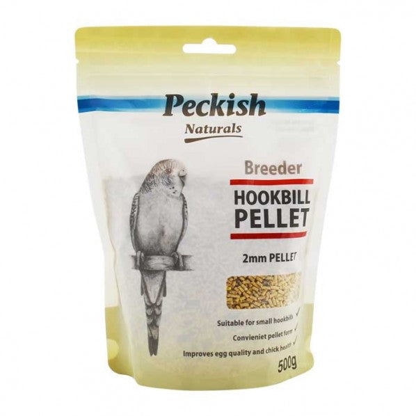 PECKISH NATURALS - BREEDER HOOKBILL PELLET