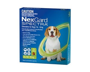 
            
                Load image into Gallery viewer, NEXGARD SPECTRA 7.6-15KG
            
        
