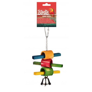 BIRDIE RAINBOW STICK N RING TOY