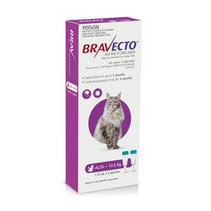 
            
                Load image into Gallery viewer, BRAVECTO FOR CATS 6.25-12.5KG
            
        