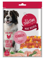 ITS TREAT TIME - DRY CHICKEN JERKY & BAKED SWEET POTATO