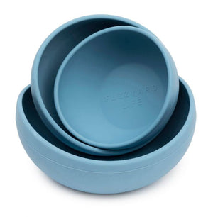 
            
                Load image into Gallery viewer, FUZZYARD LIFE SILICONE DOG BOWL - FRENCH BLUE
            
        