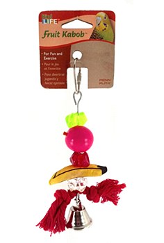 
            
                Load image into Gallery viewer, FRUIT KABOB BIRD TOY
            
        