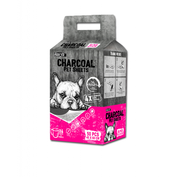 CHARCOAL TRAINING PEE PADS