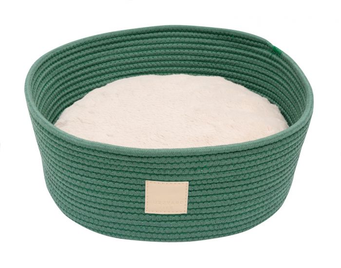 FUZZYARD LIFE ROPE BASKET BED - MYRTLE GREEN