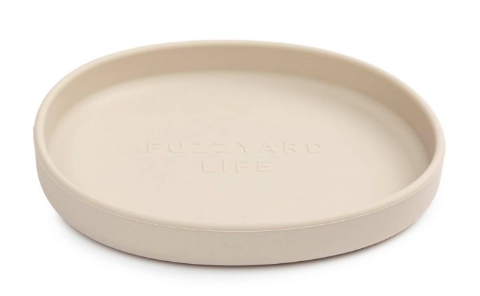 
            
                Load image into Gallery viewer, FUZZYARD LIFE SILICONE CAT DISH - SANDSTONE
            
        