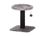 SCRATCHING POST WITH PLATFORM AND BALL