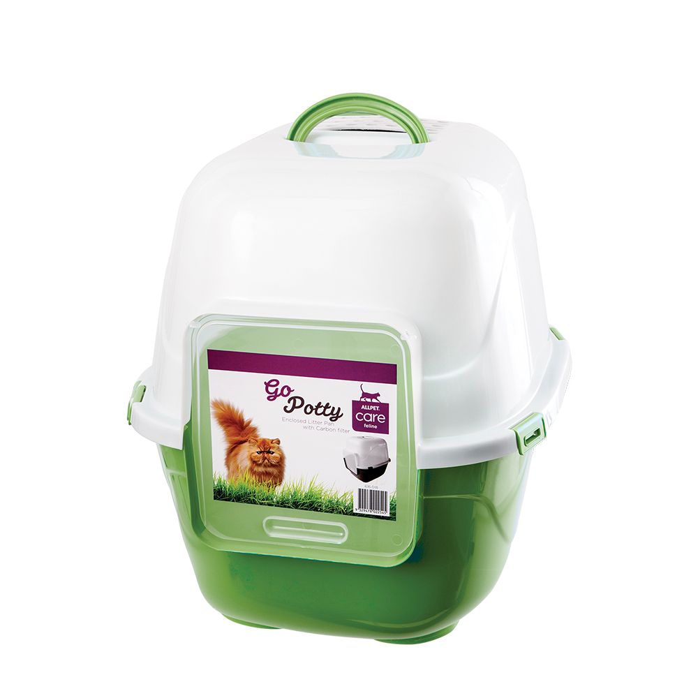 GO POTTY HOODED LITTER TRAY SMALL