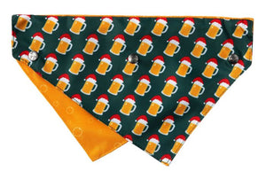 MERRY BEERMAS PET BANDANA