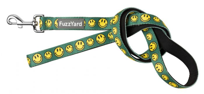 FUZZYARD DOG LEAD - BIGGIE SMILES