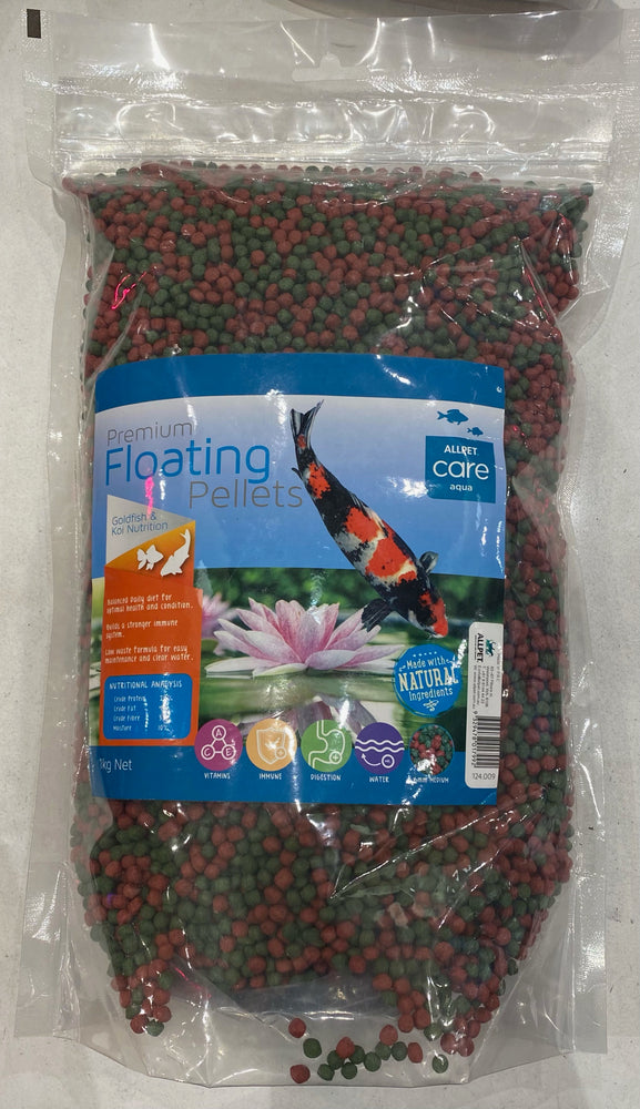 PREMIUM FLOATING PELLETS - 1KG