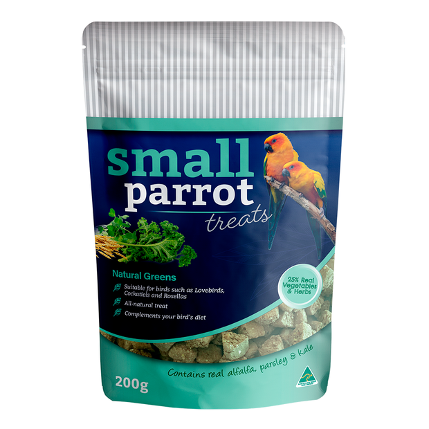 
            
                Load image into Gallery viewer, PECKISH SMALL PARROT TREATS - NATURAL GREENS
            
        