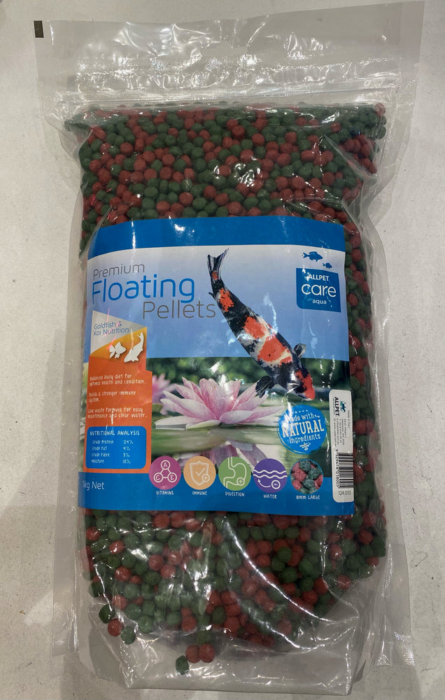 PREMIUM FLOATING PELLETS - 1KG