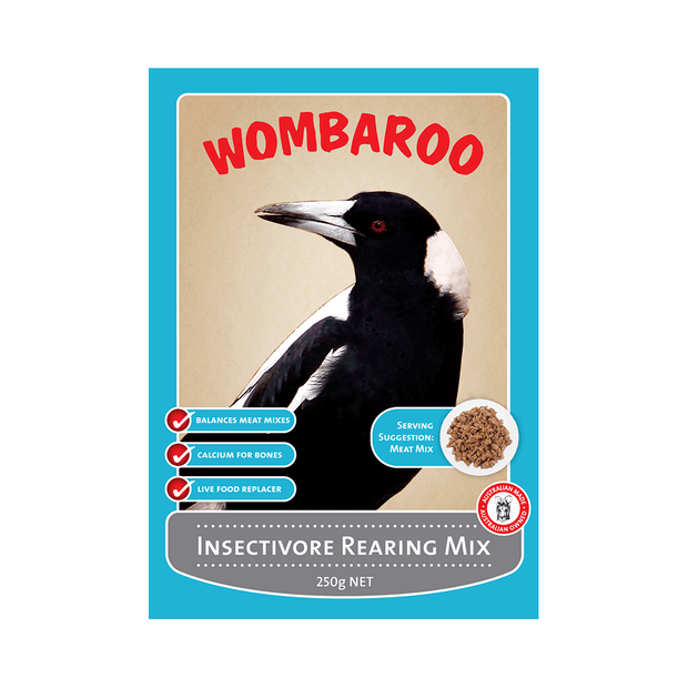 WOMBAROO INSECTIVORE REARING MIX